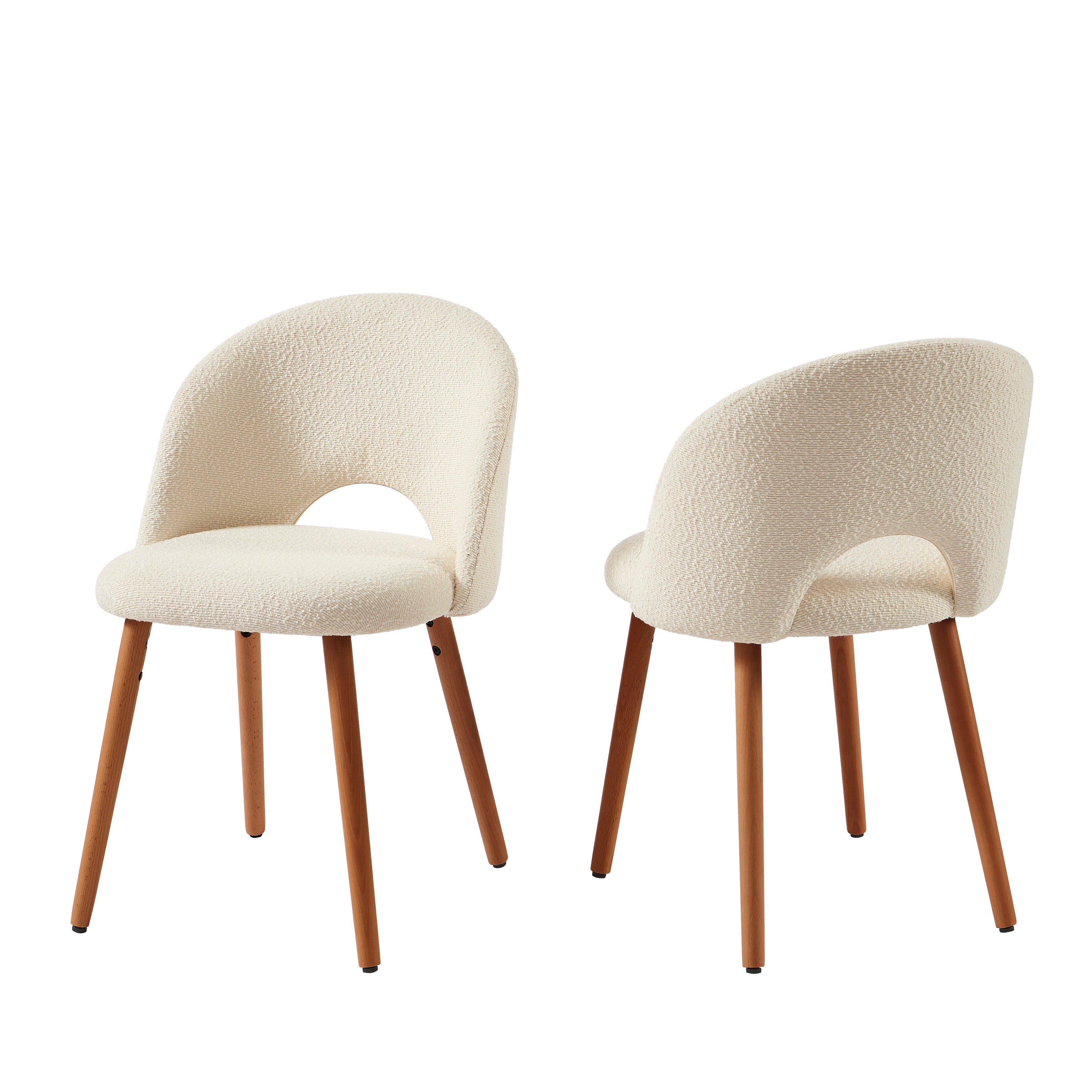 SIMONE Set of 2 Dining Chairs - Beige