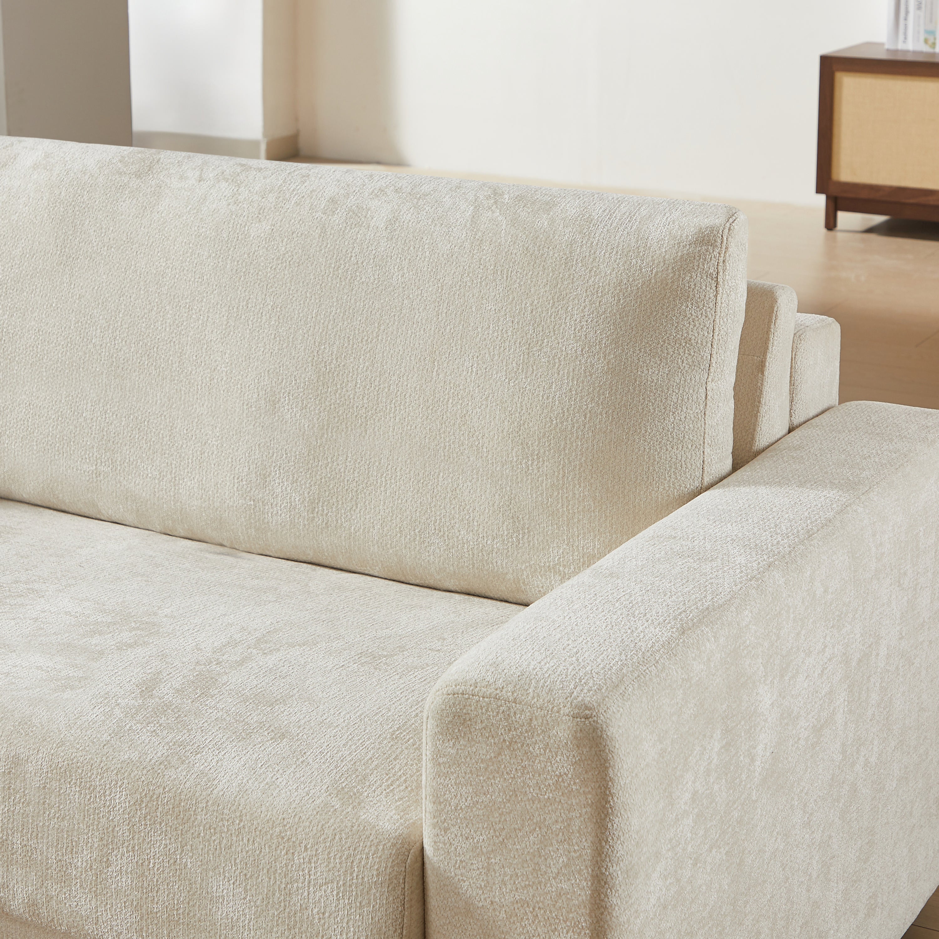 SOCCA Express Delivery Fabric Sofa – Beige