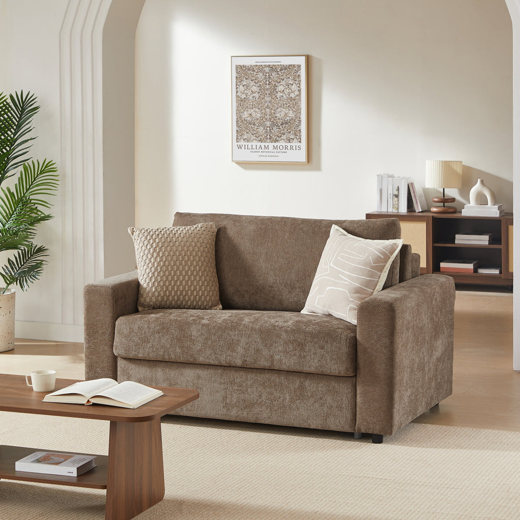 SOCCA Express Delivery Fabric Sofa – Brown