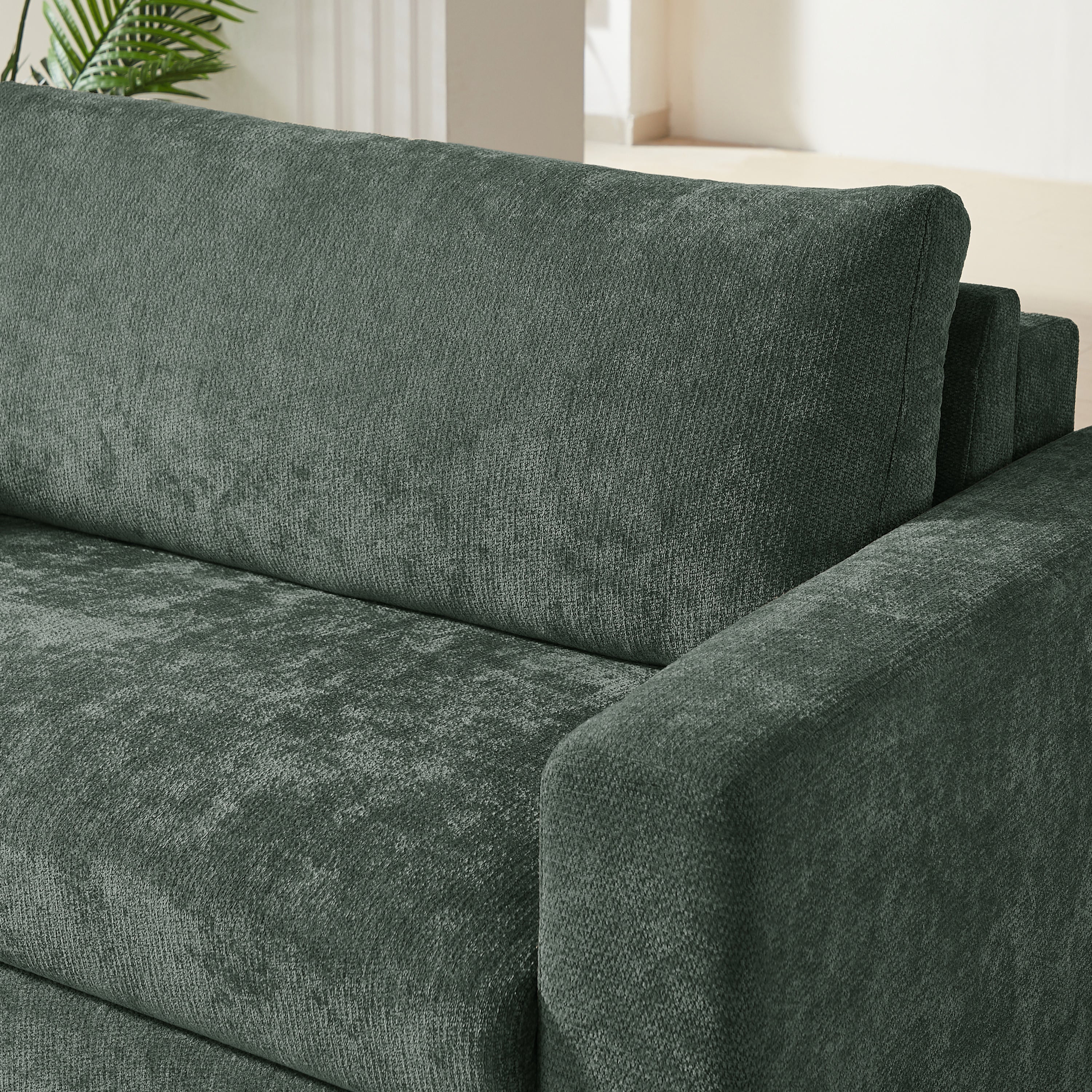 SOCCA Express Delivery Fabric Sofa – Green