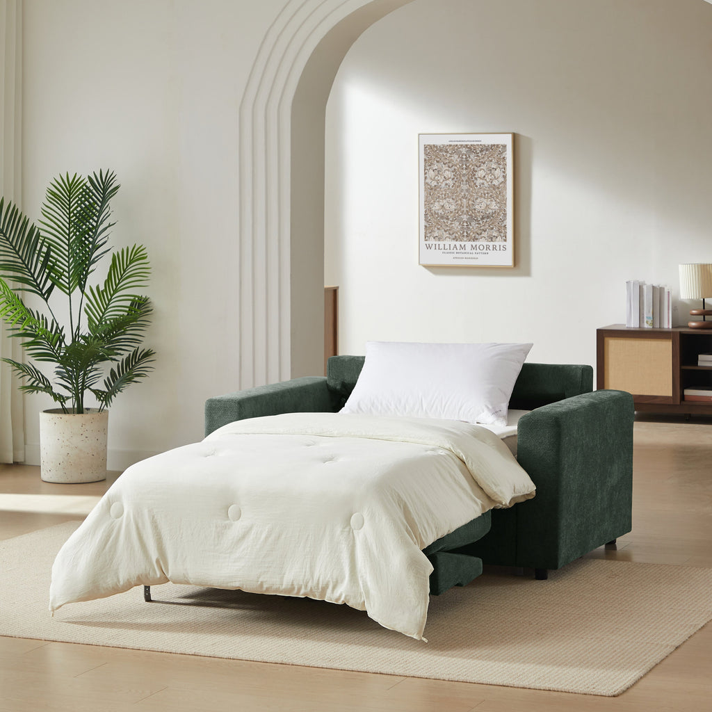 SOCCA Express Delivery Fabric Sofa – Green