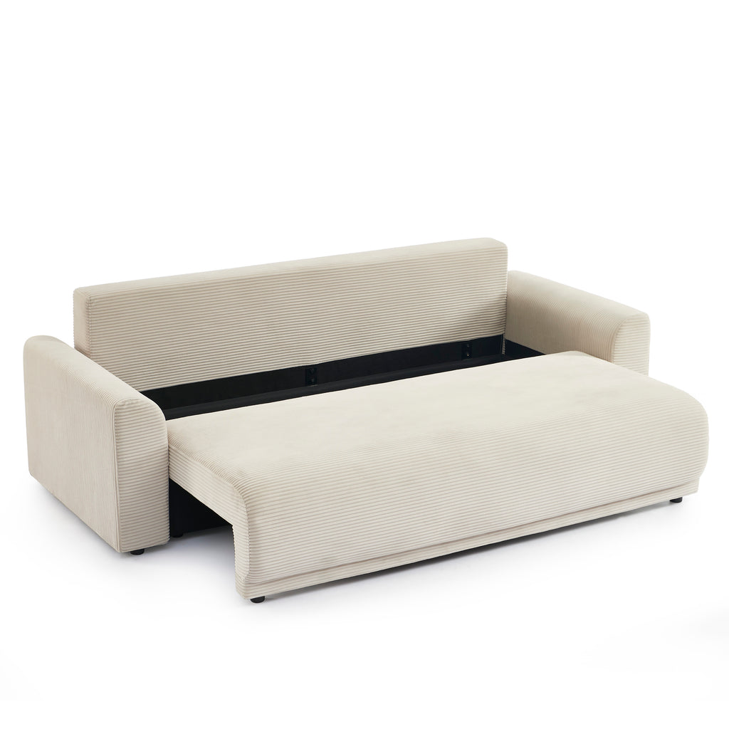 SOLINE Straight Sofa - Beige