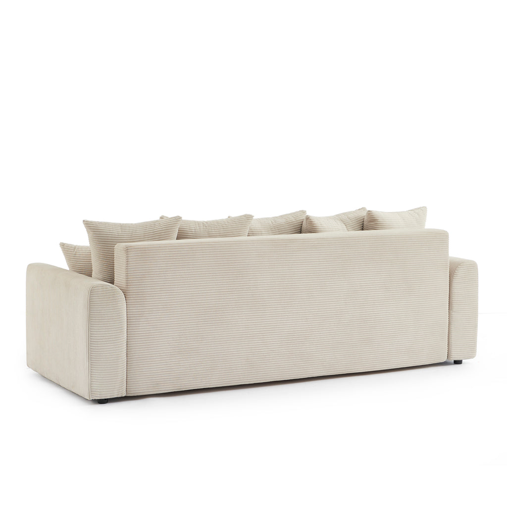 SOLINE Straight Sofa - Beige