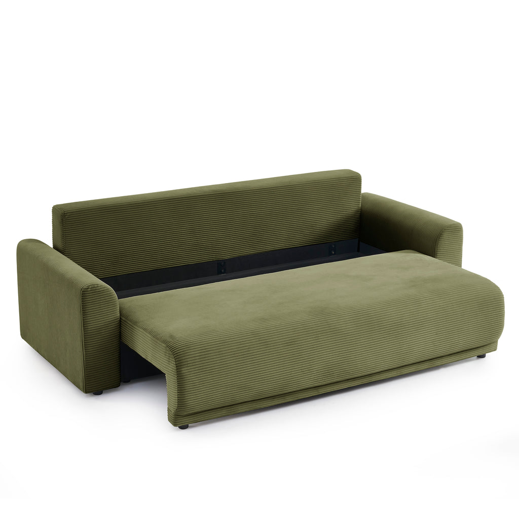 SOLINE Straight Sofa - Green