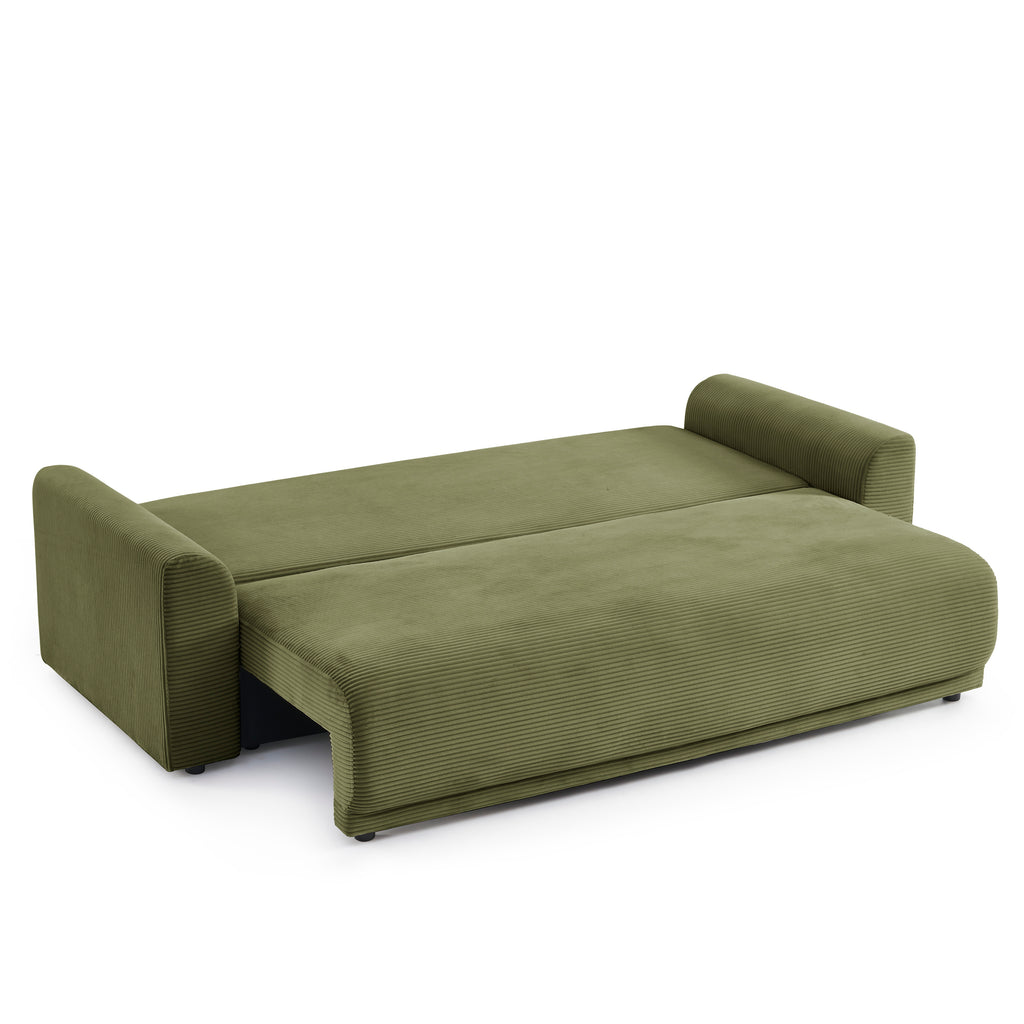 SOLINE Straight Sofa - Green