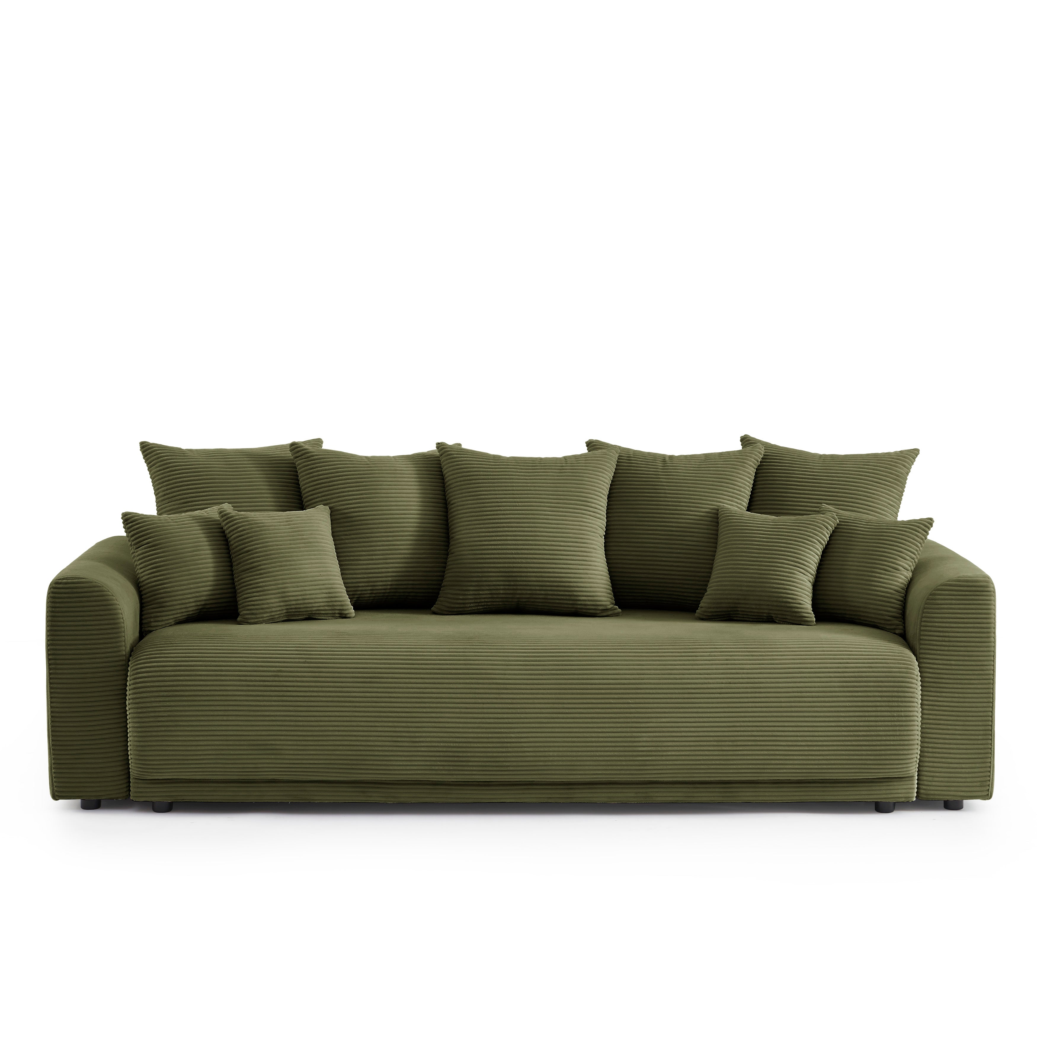 SOLINE Straight Sofa - Green