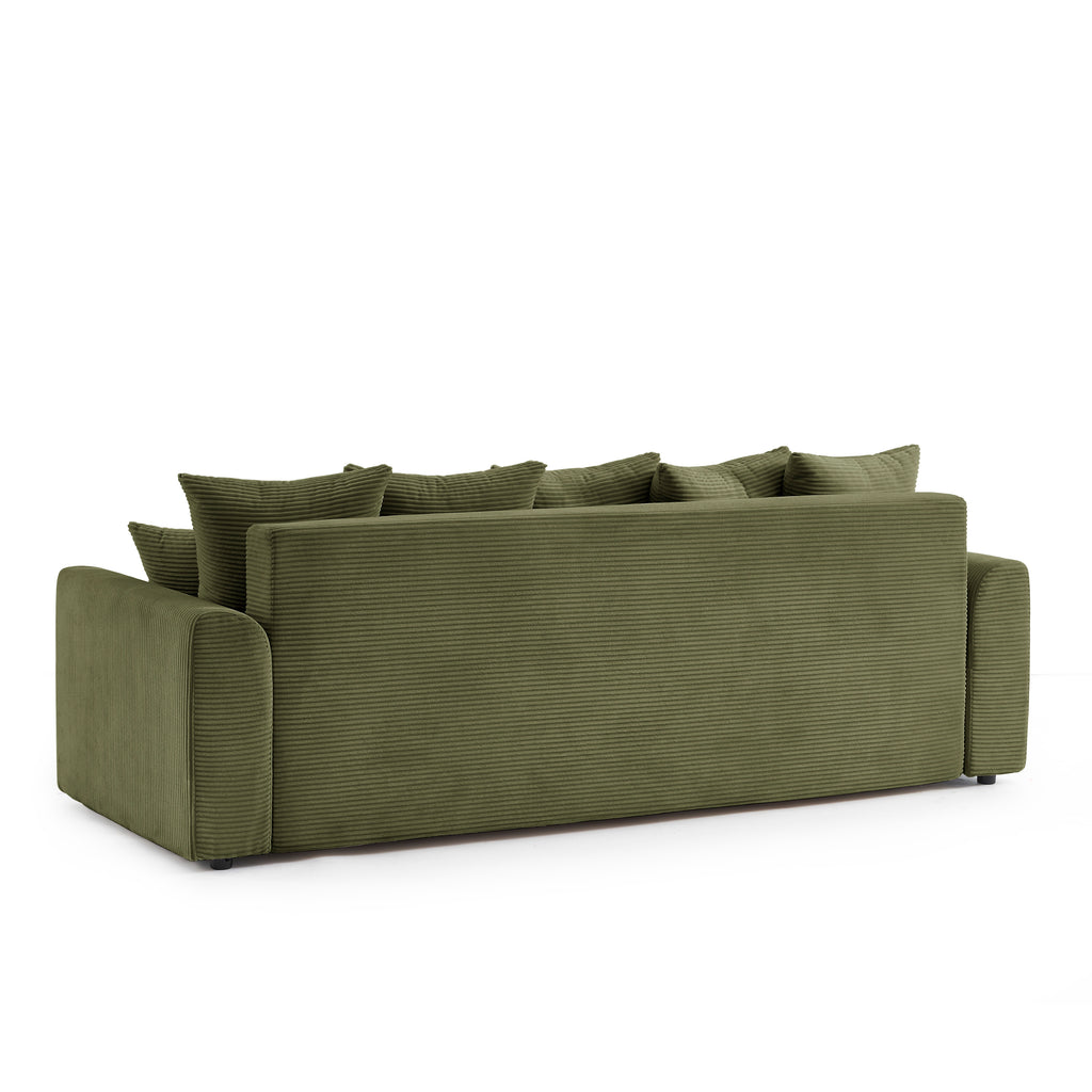 SOLINE Straight Sofa - Green