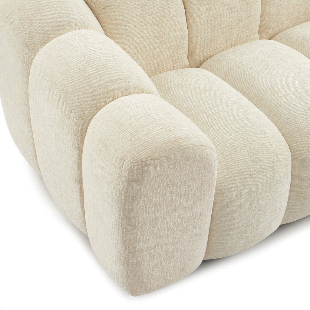 SUNNY 3-Seater & 2-Seater Sofa Set - BEIGE