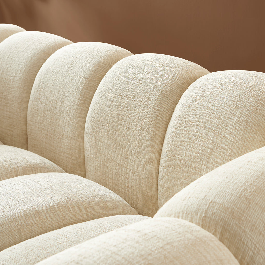 SUNNY 3-Seater & 2-Seater Sofa Set - BEIGE