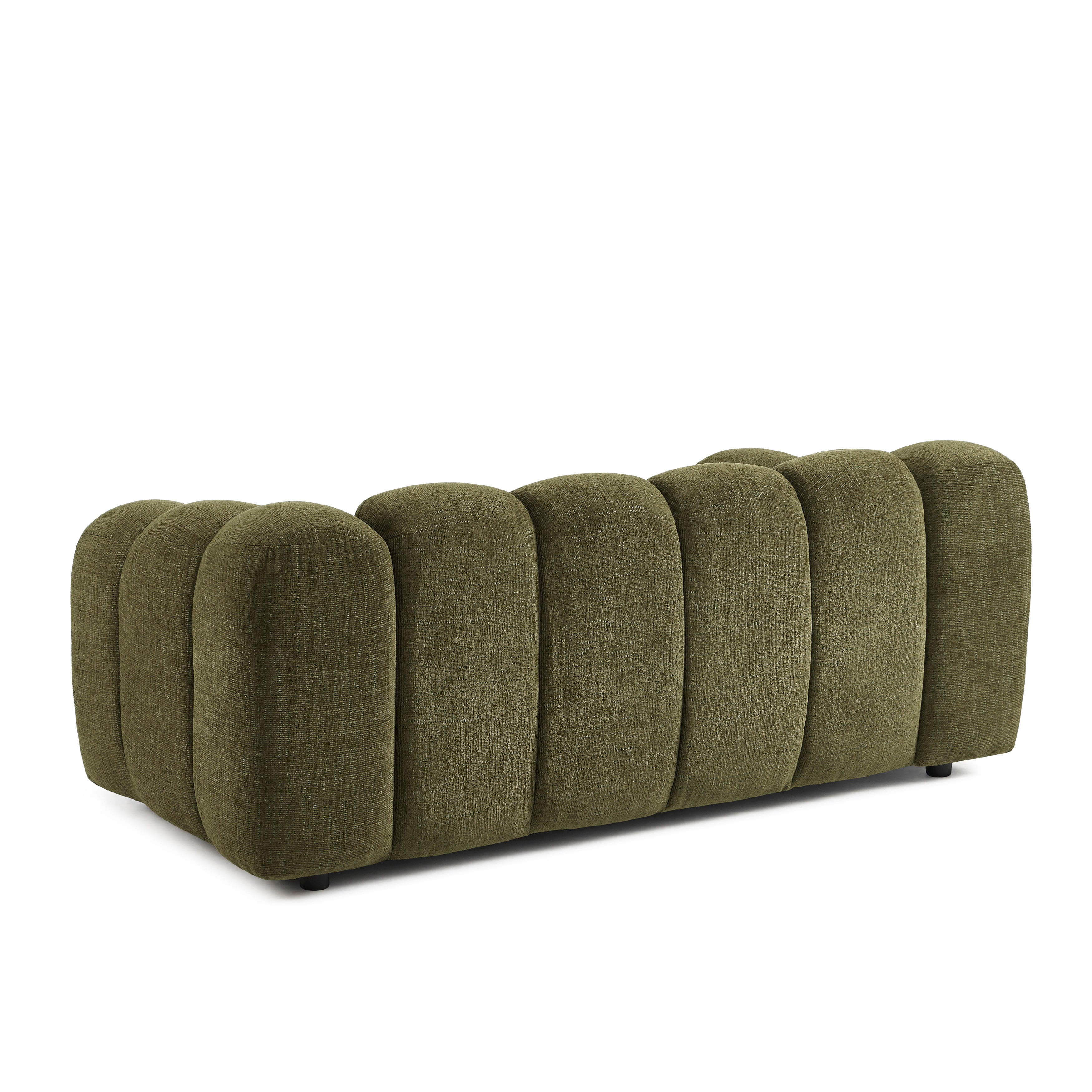 SUNNY Tweed Fabric Sofa – Green