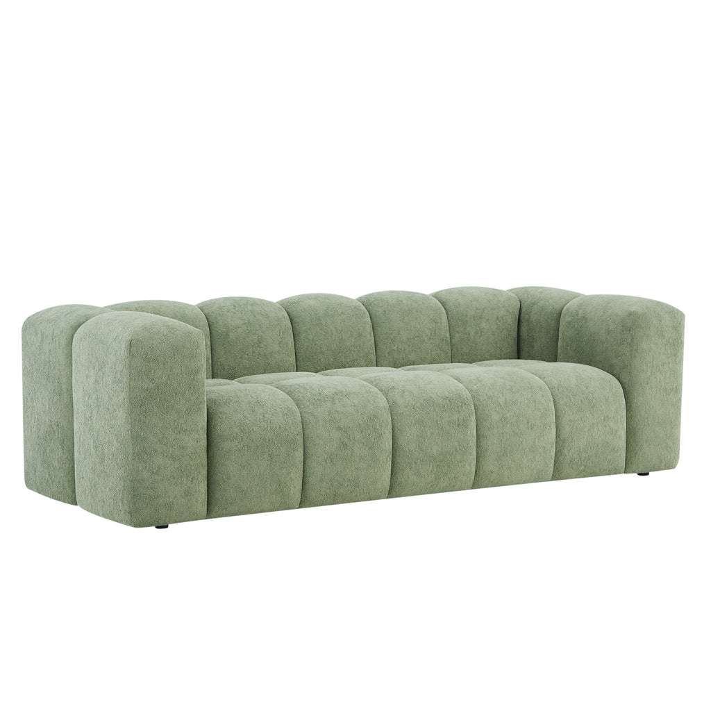 TASTA 3-Seater Sofa And Armchair Set – Fabric Living Room Furniture