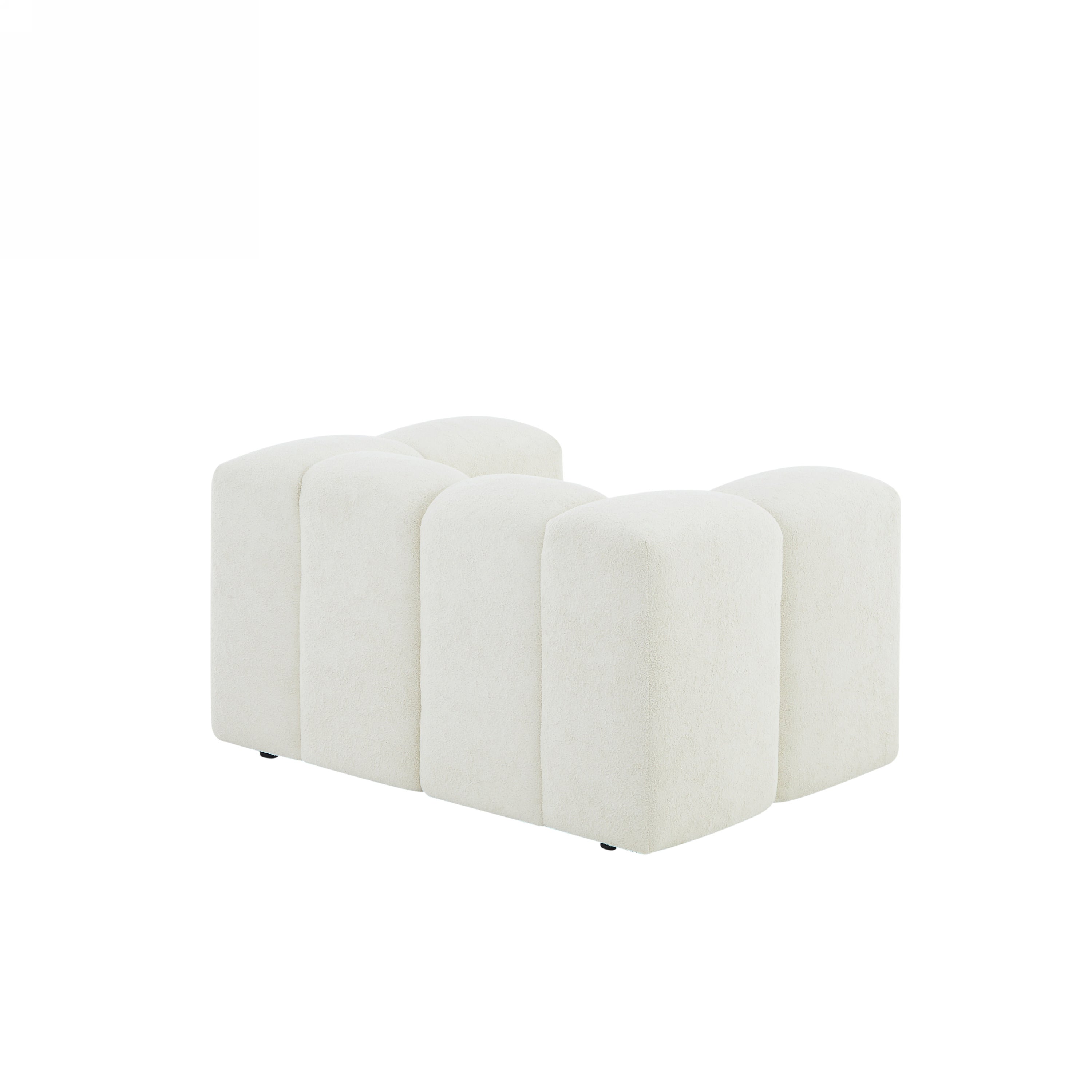 TASTA 3-Seater Sofa And Armchair Set – Fabric Living Room Furniture