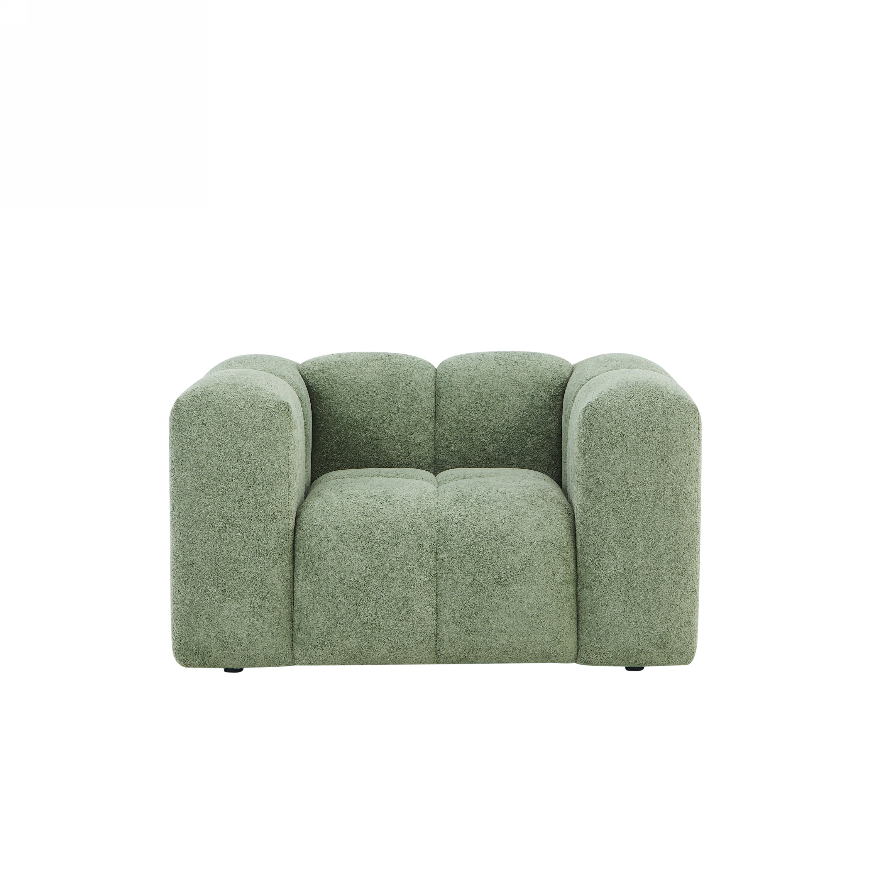TASTA 3-Seater Sofa And Armchair Set – Fabric Living Room Furniture