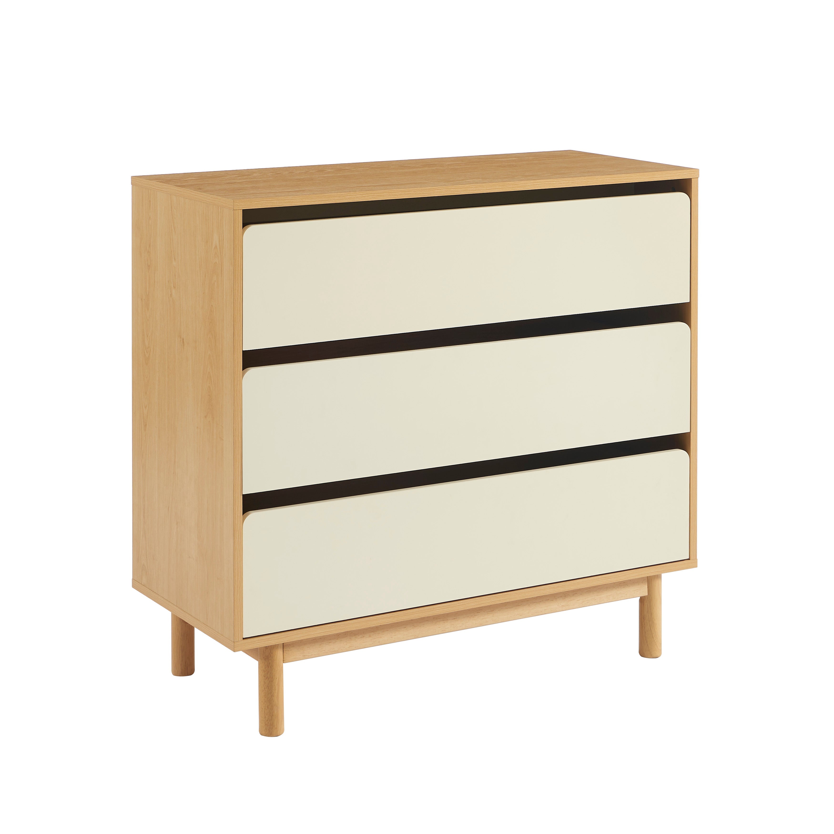 THALIA Chest of Drawers with Storage – Beige