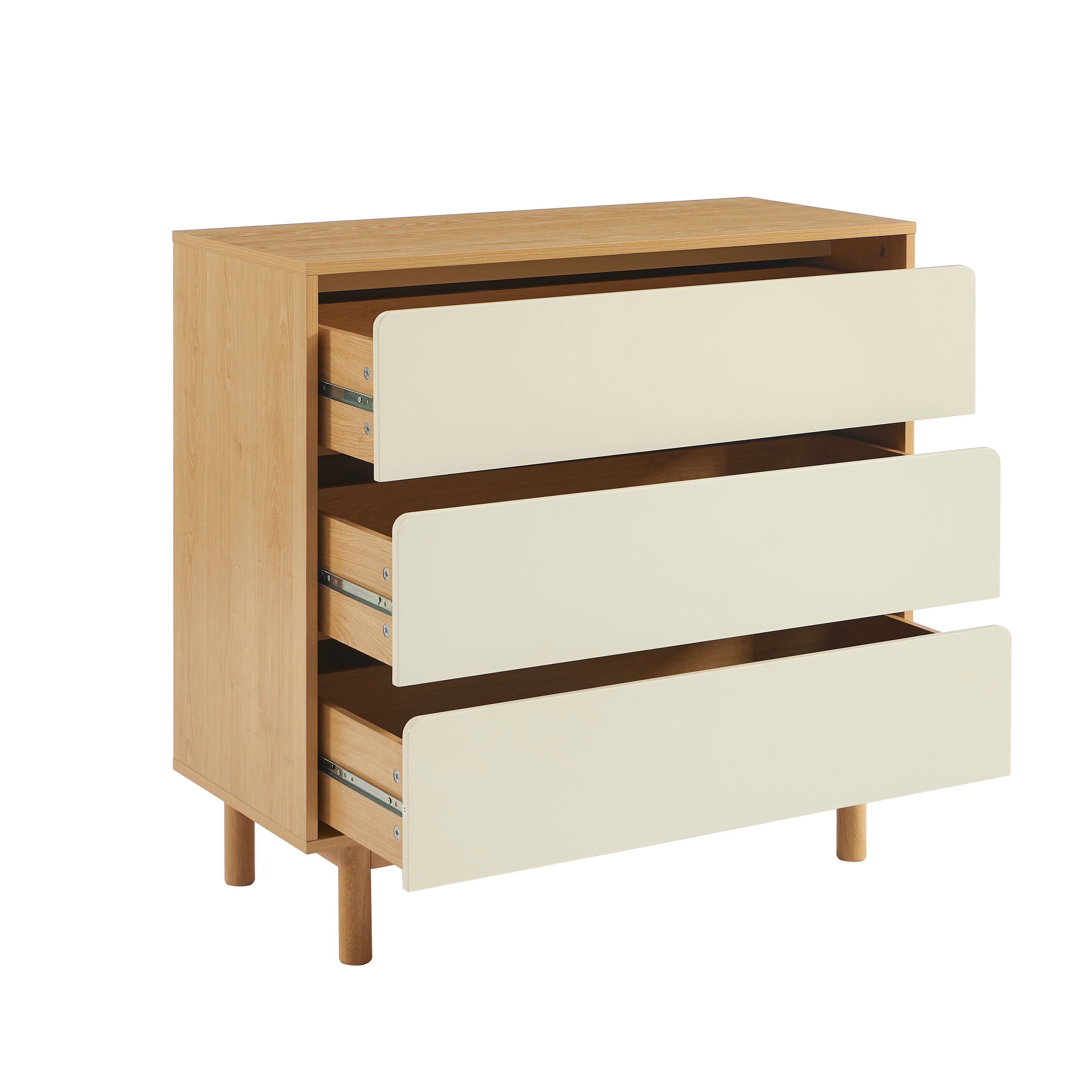 THALIA Chest of Drawers with Storage – Beige