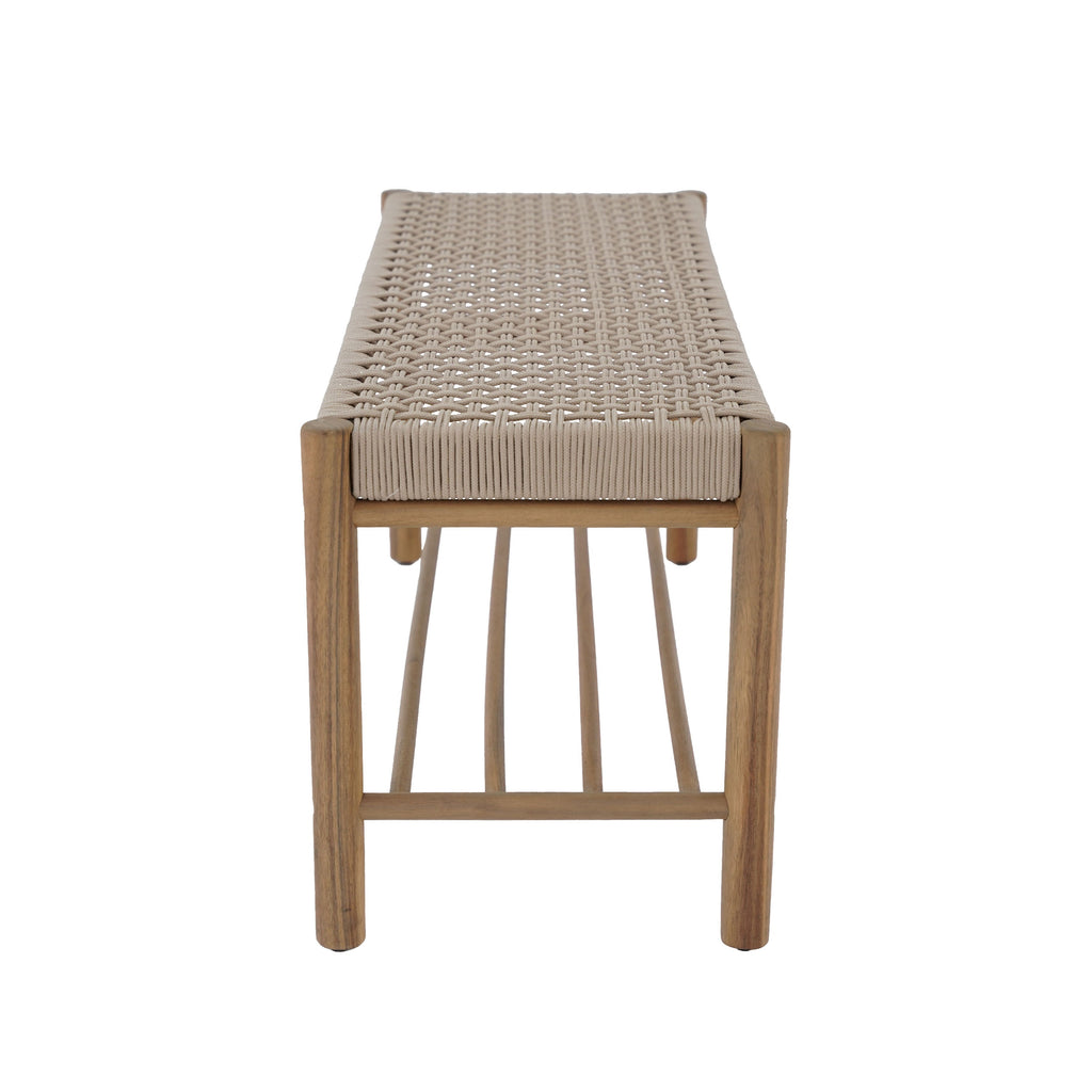 TONGO Solid Wood Bench – Beige