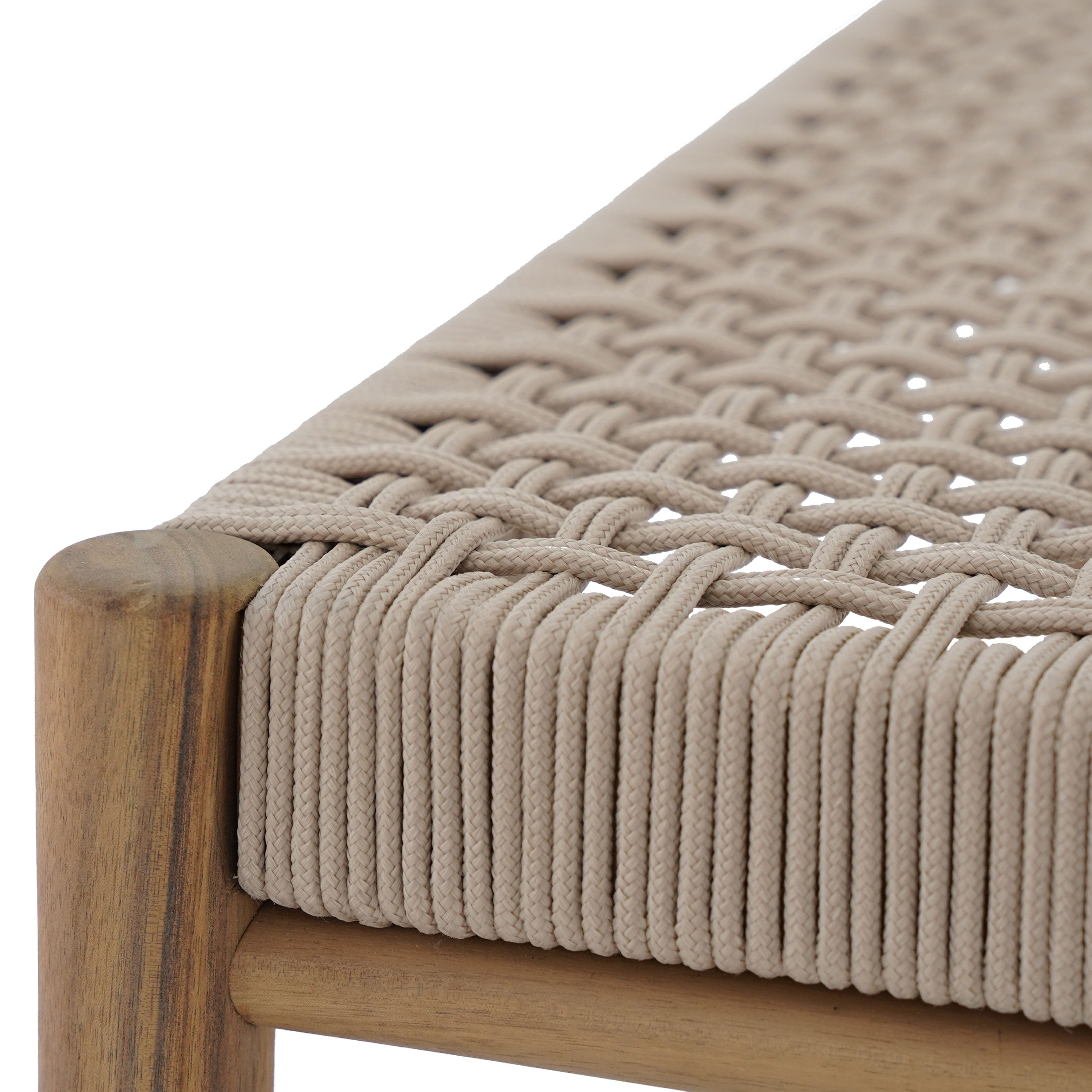 TONGO Solid Wood Bench – Beige