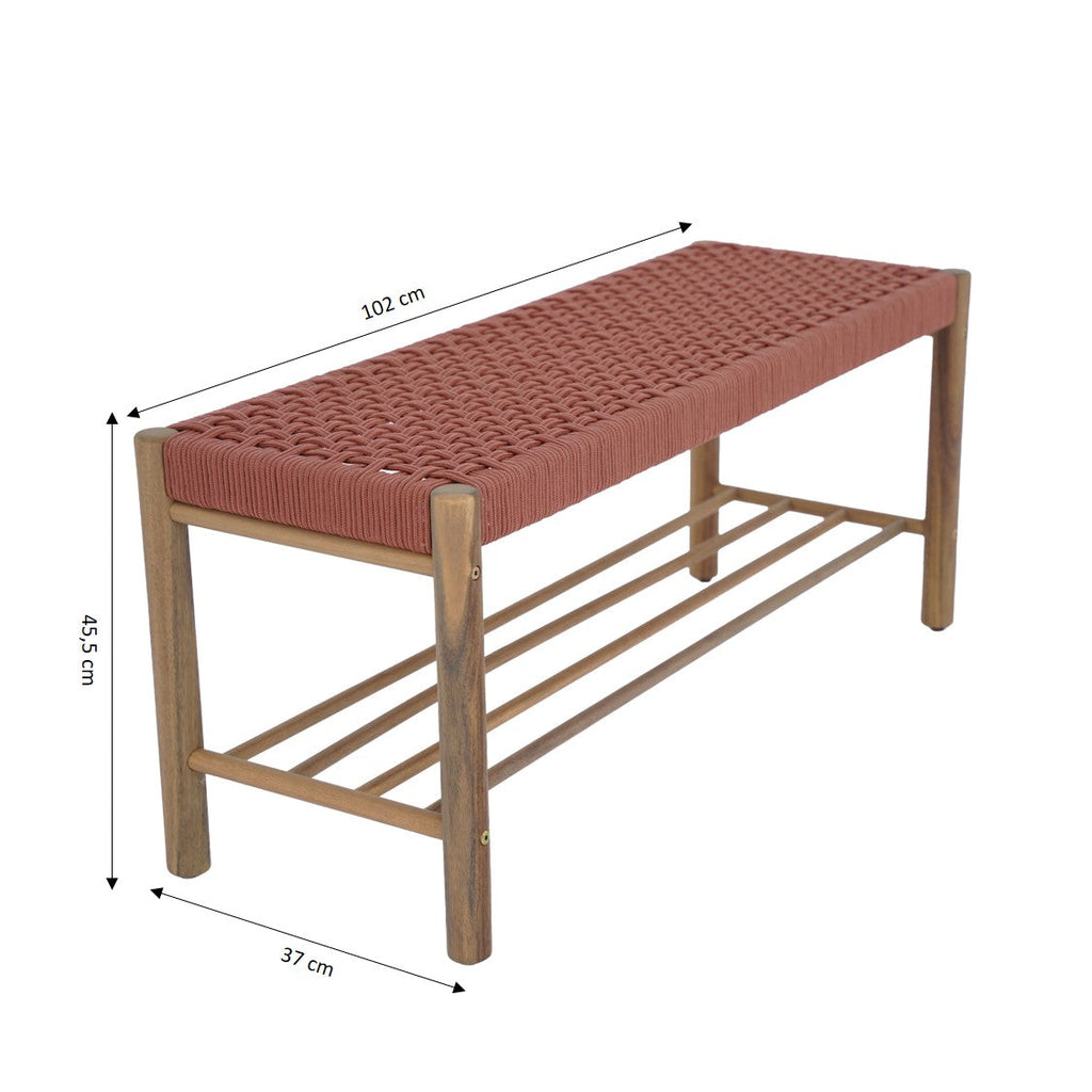 TONGO Solid Wood Bench