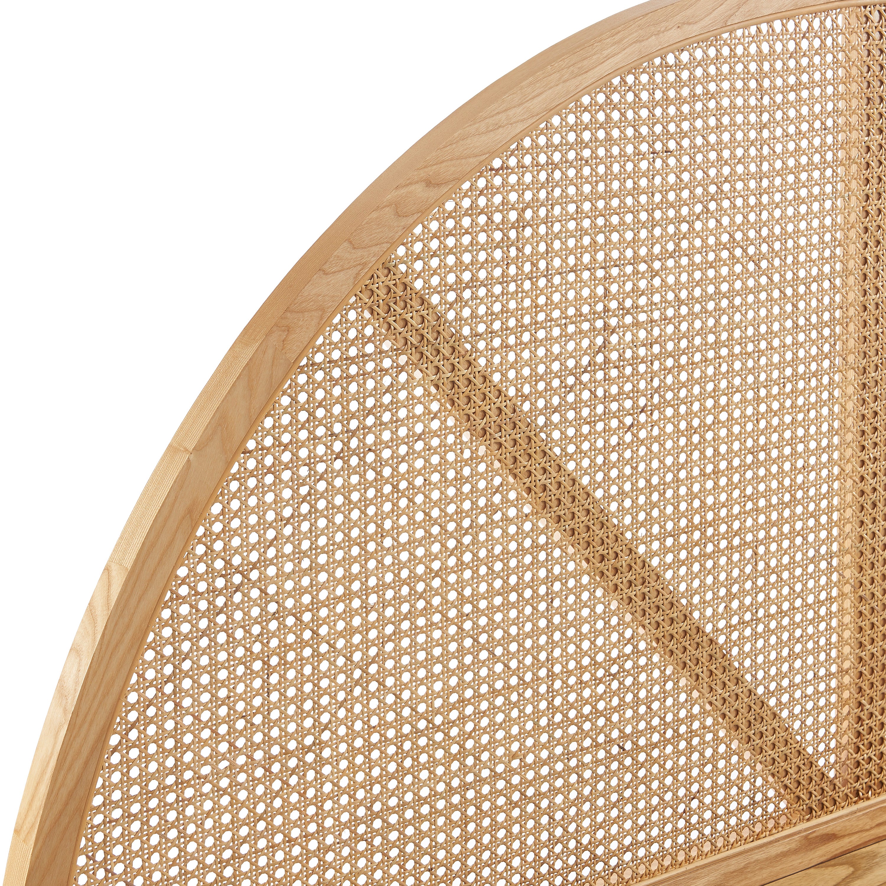 TSUKI Upholstered Storage Bed with Slatted Base – Beige