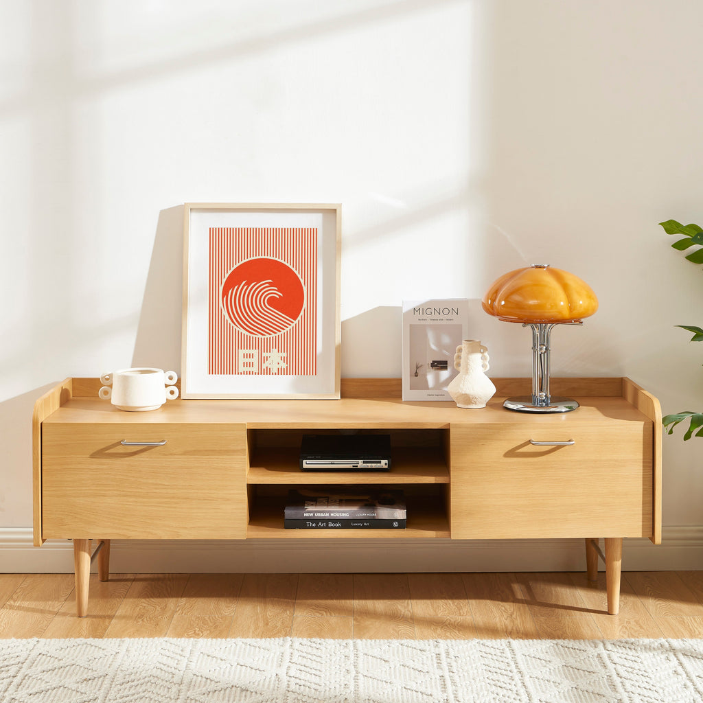 TWIGGY Oak Veneer TV Stand
