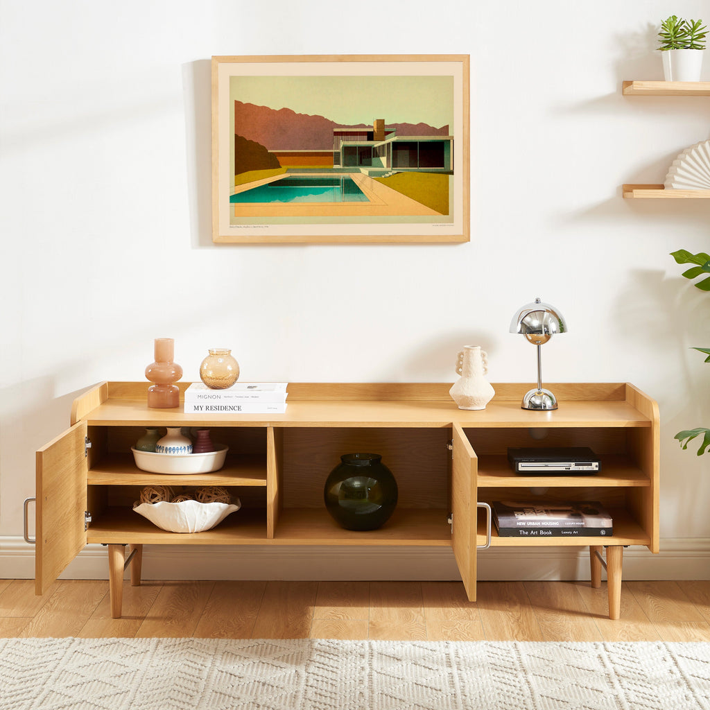 TWIGGY Oak Veneer TV Stand