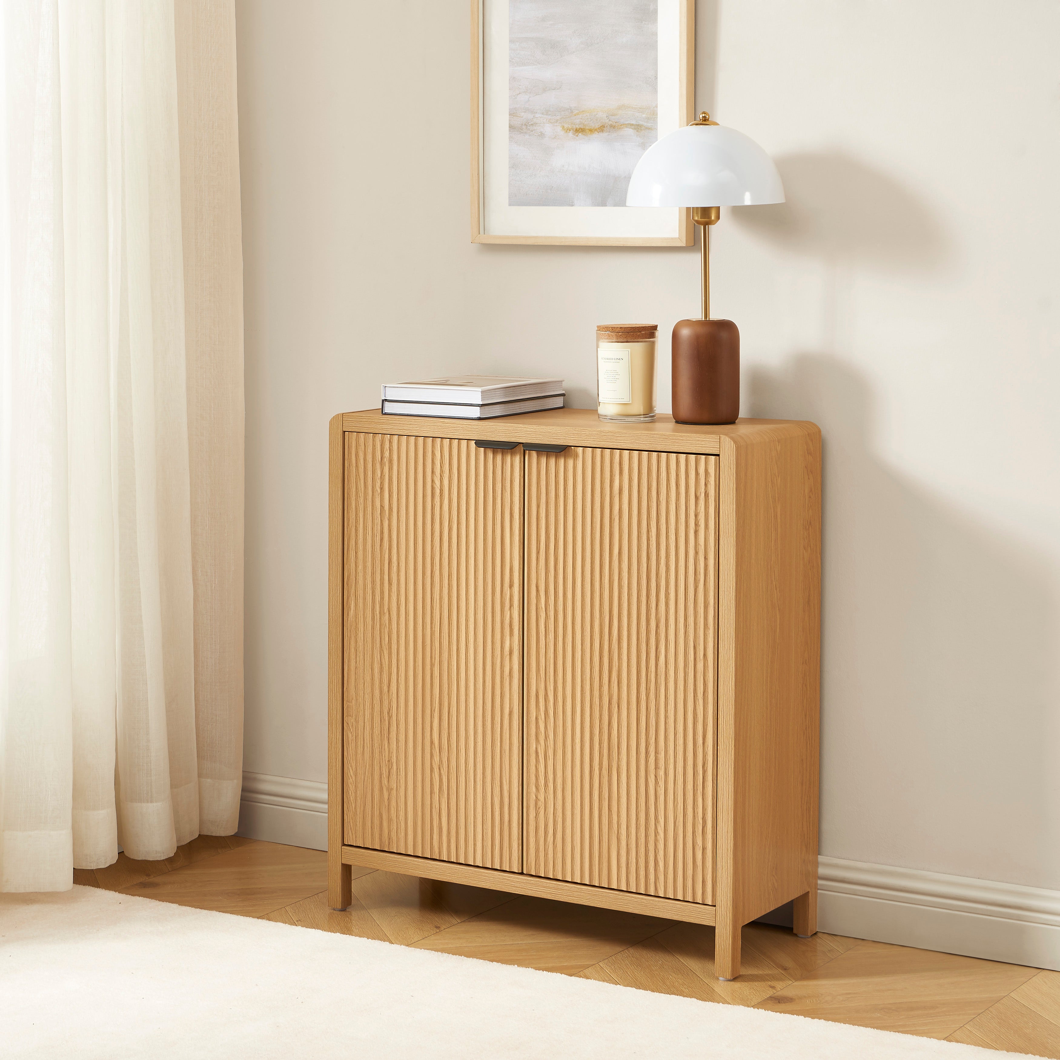 UTICA 2-doors Sideboard - Light wood