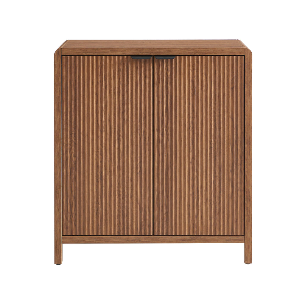 Sideboard Utica Walnut-effect 2 Doors 75cm – Walnut