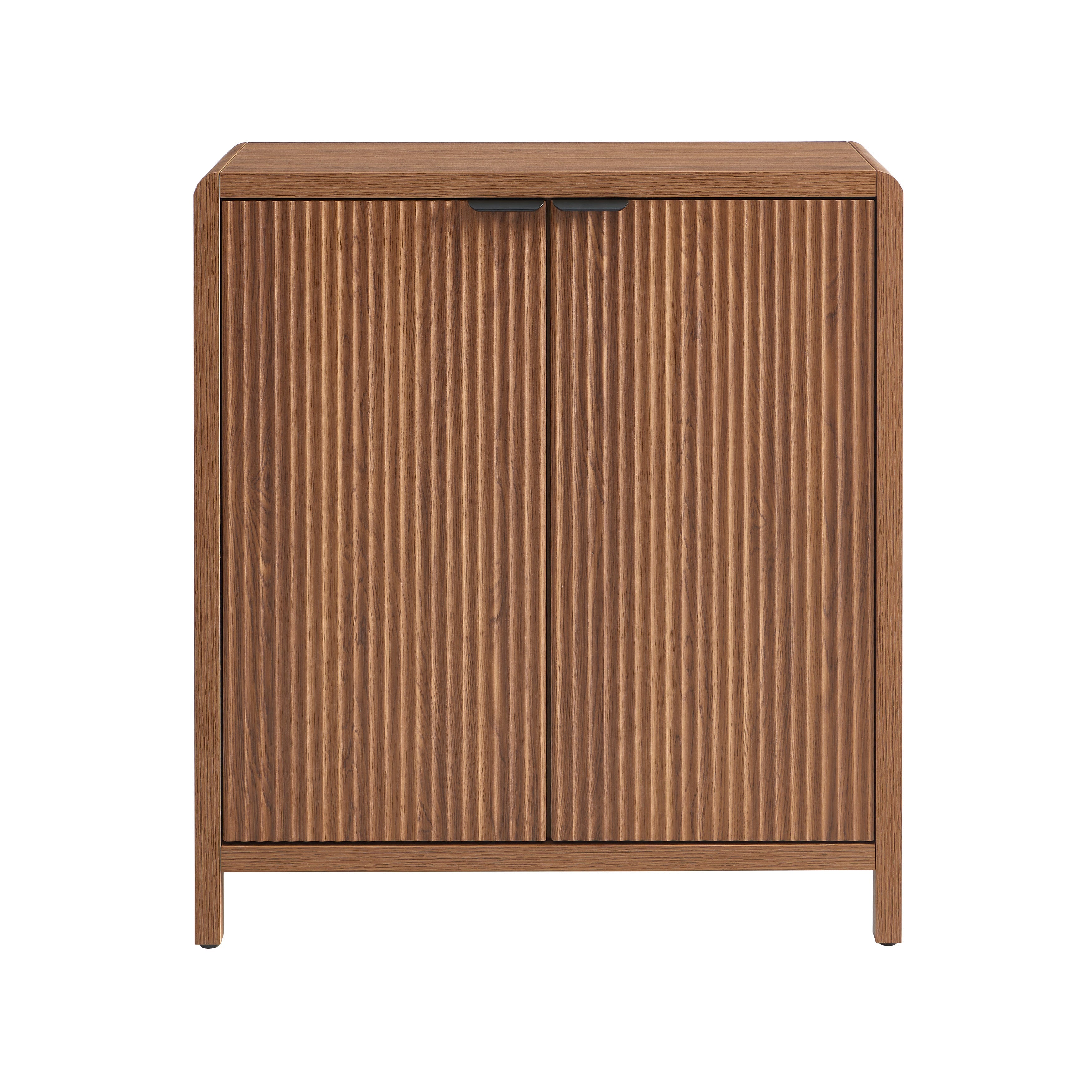 Sideboard Utica Walnut-effect 2 Doors 75cm – Walnut