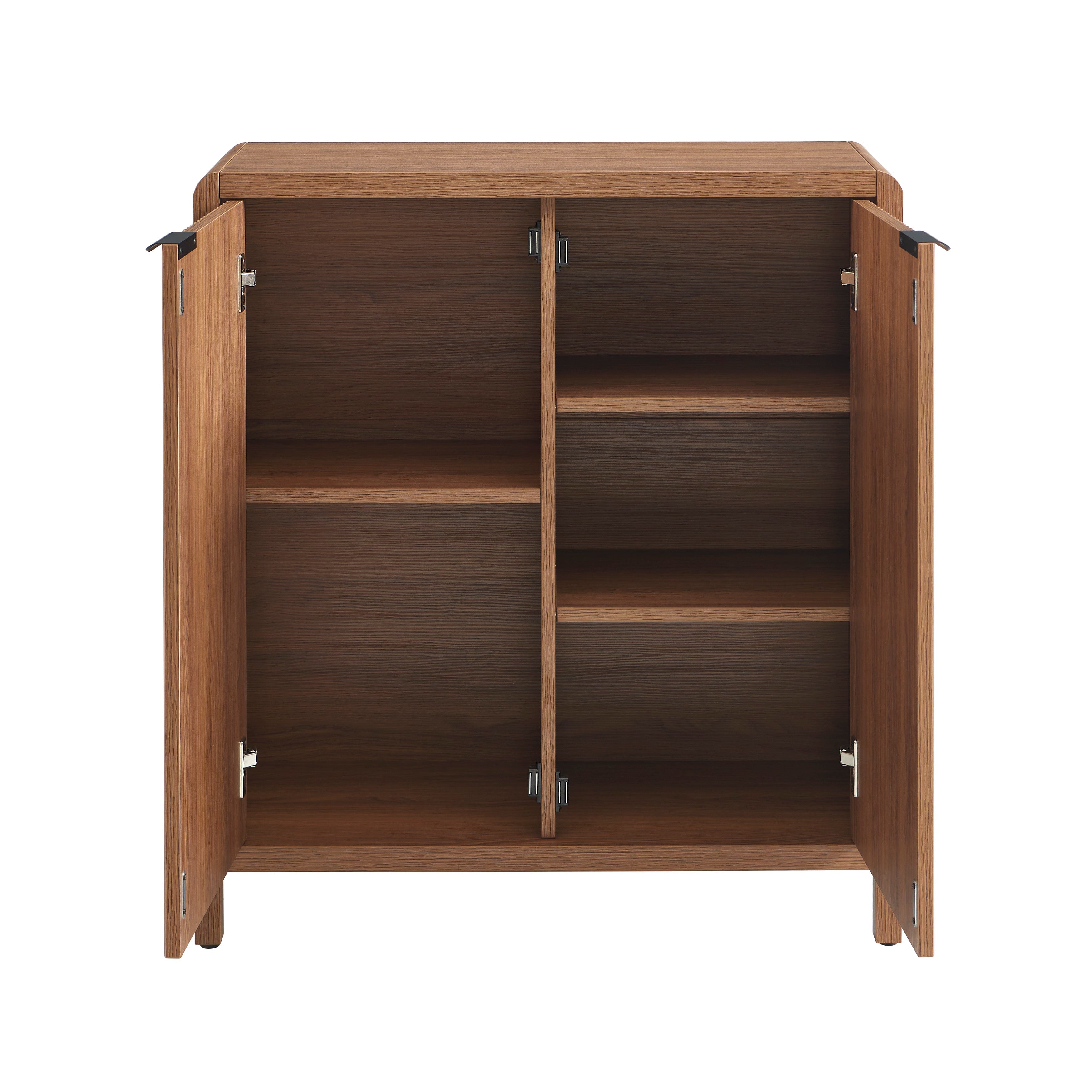 Sideboard Utica Walnut-effect 2 Doors 75cm – Walnut