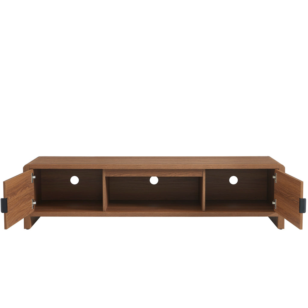 Tv Unit Utica Walnut-effect 160cm – Walnut