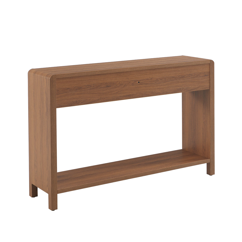 UTICA Modern Console Table – Walnut