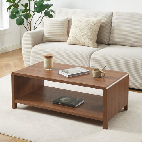 Coffee Table Utica Walnut-effect – Walnut