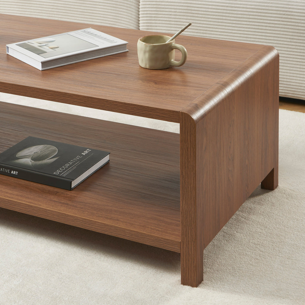 Coffee Table Utica Walnut-effect – Walnut