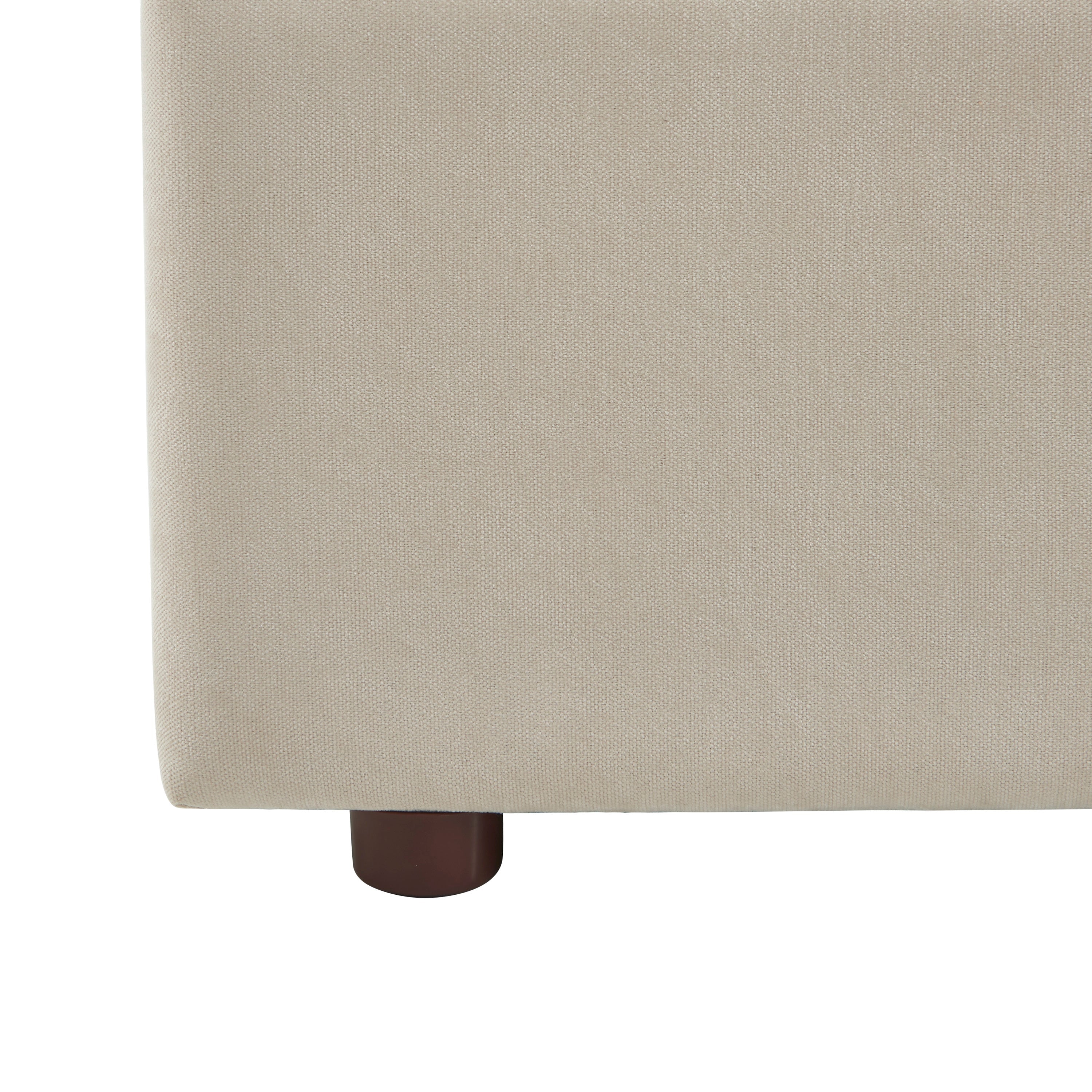 Storage Bed Vania 160x200 Fabric Beige With Slatted Base – Beige