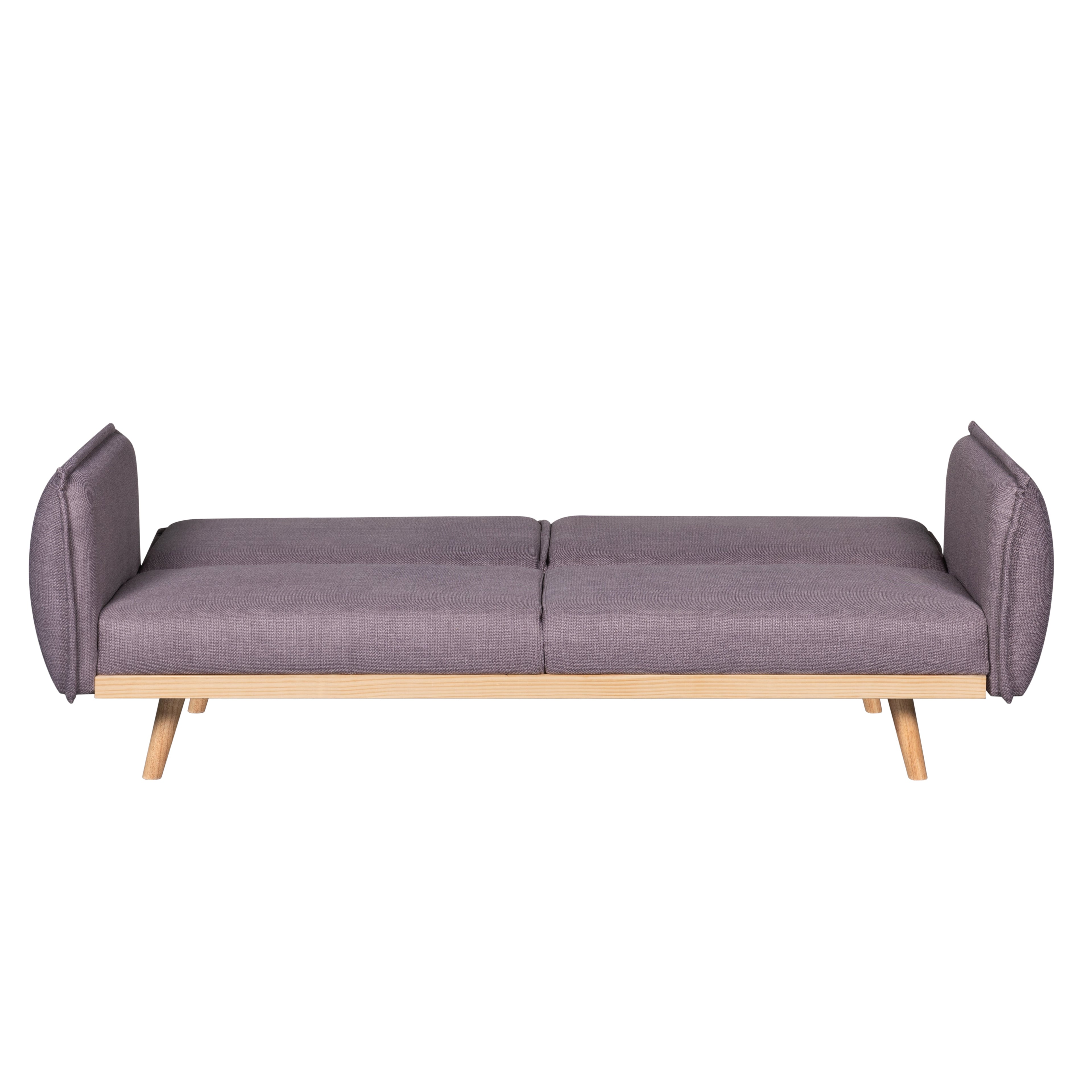 Convertible Sofa Vesta 3 Seater Fabric Mauve – Green