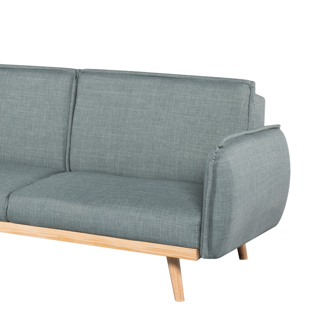 VESTA Convertible Sleeper Sofa –  Fabric 3-Seater Living Room Furniture