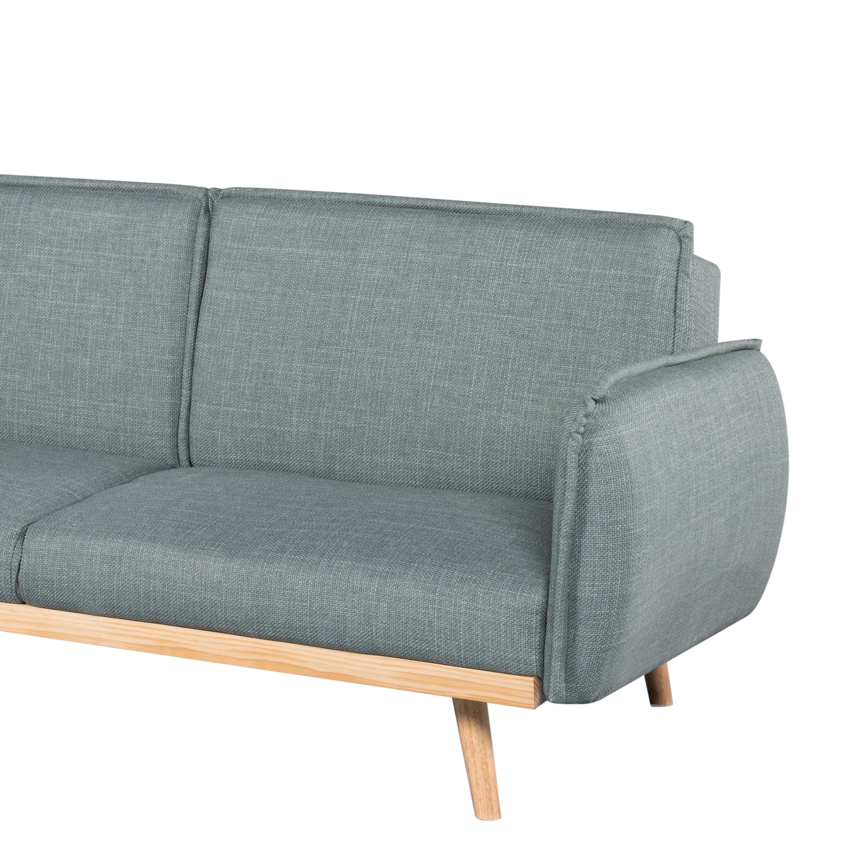 VESTA Convertible Sleeper Sofa –  Fabric 3-Seater Living Room Furniture
