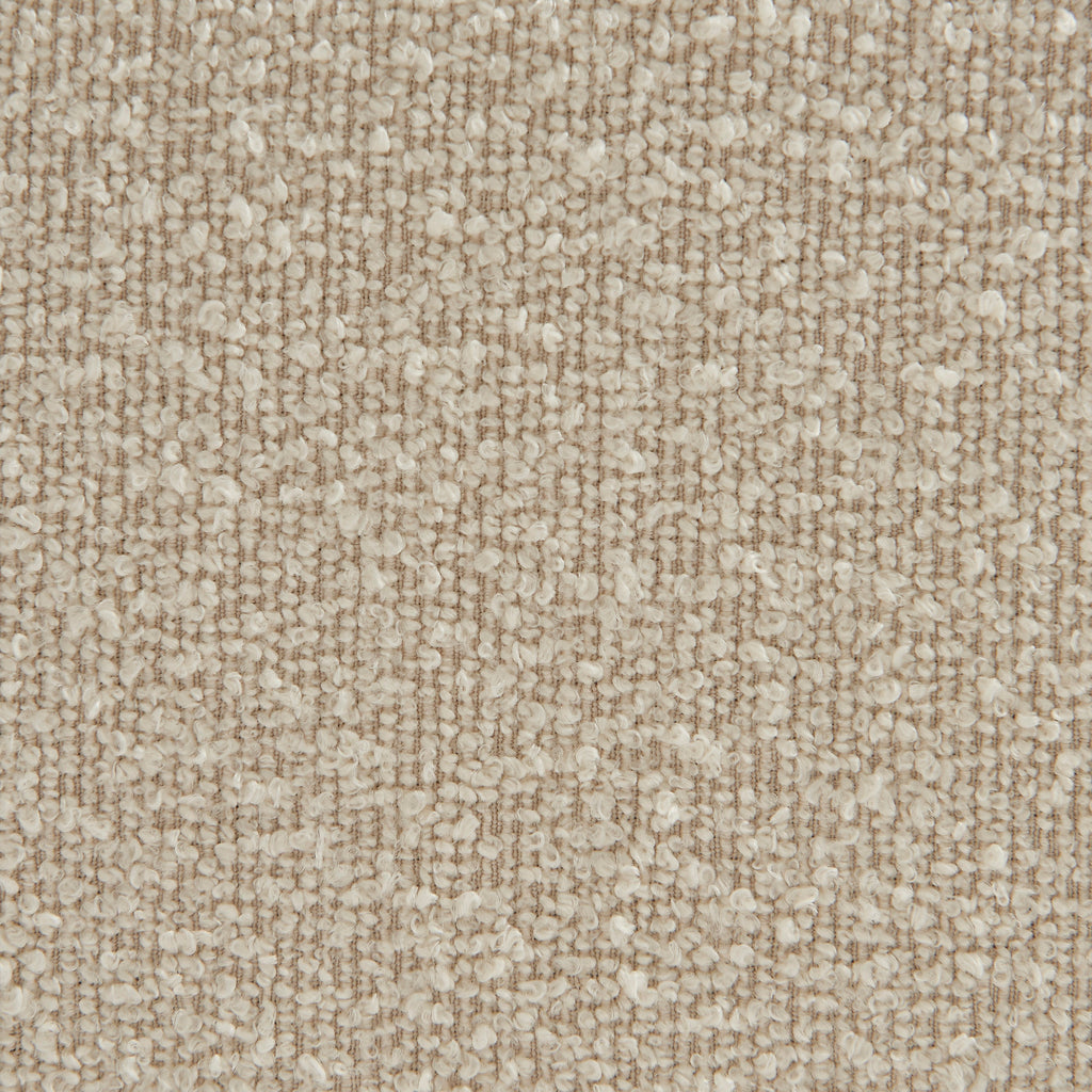 YUME Upholstered Bed with Headboard – Beige