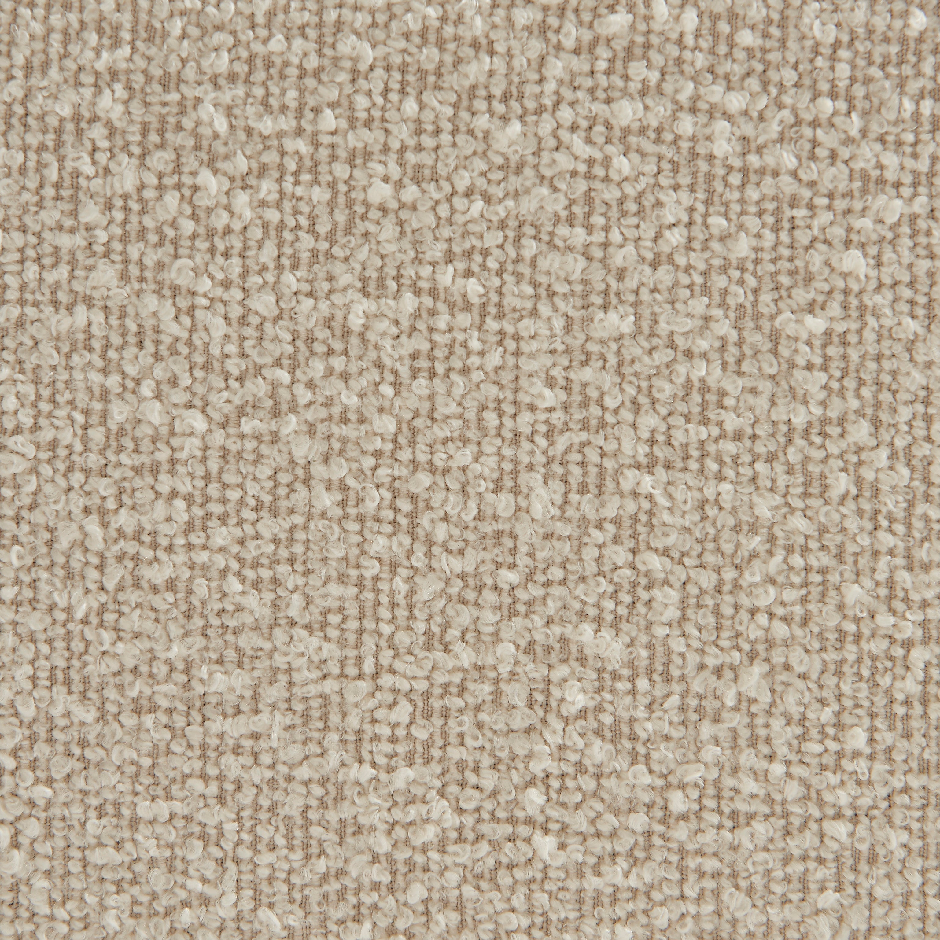 YUME Upholstered Bed with Headboard – Beige