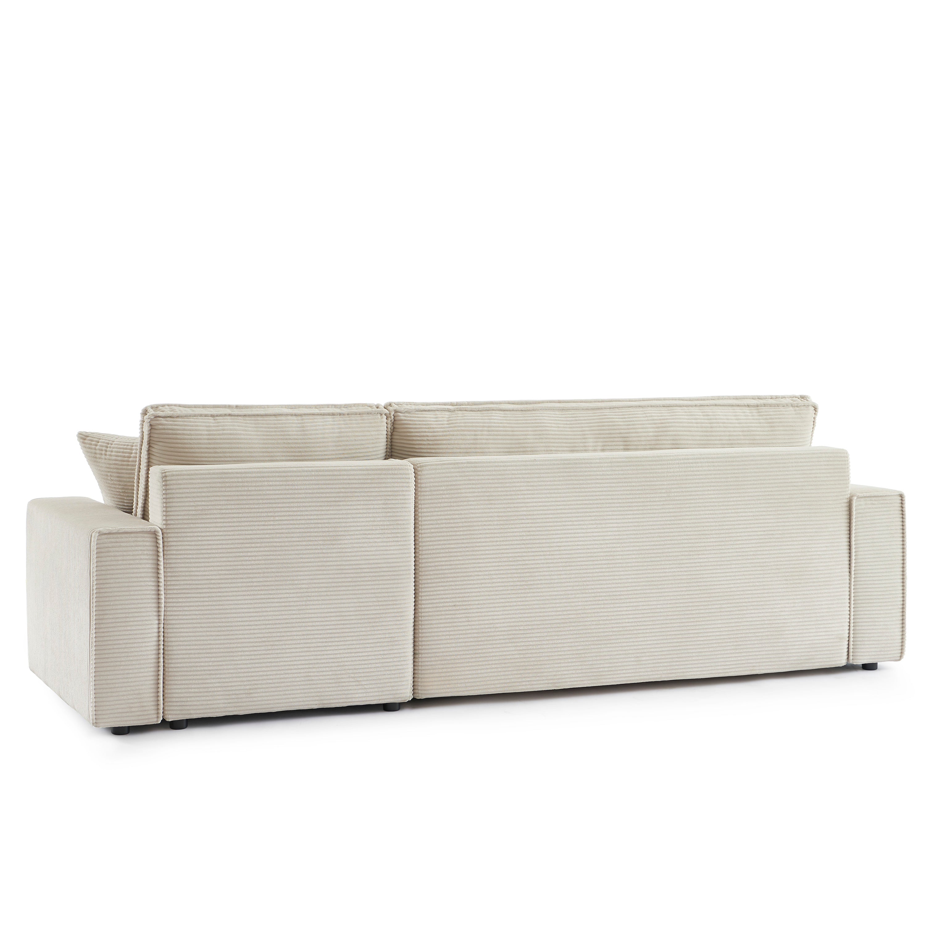 ZOLA Fabric Straight Sofa – Beige