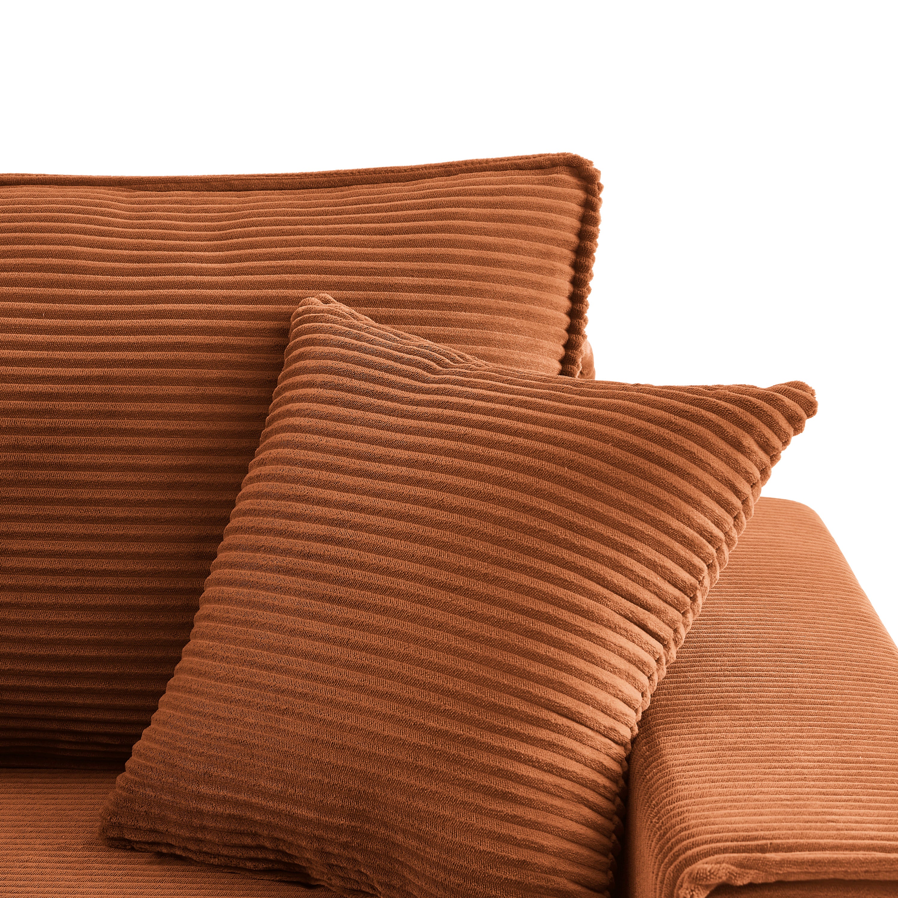 ZOLA 3-Seater Convertible Sleeper Sofa – Modern Corduroy Velvet Sofa Bed with Storage