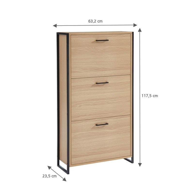 ARCHI Shoe Cabinet - Light wood