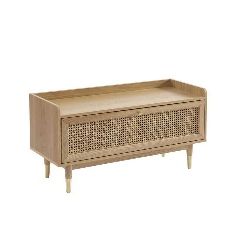 LEON Shoe Bench - Light wood