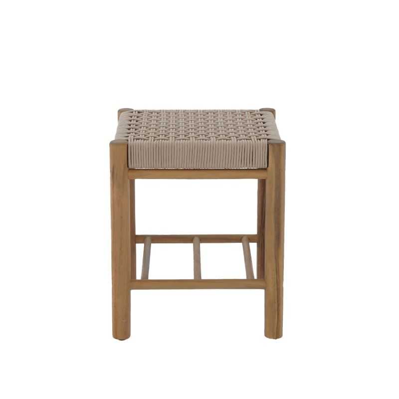 AVI Indoor and Outdoor Stool - Beige