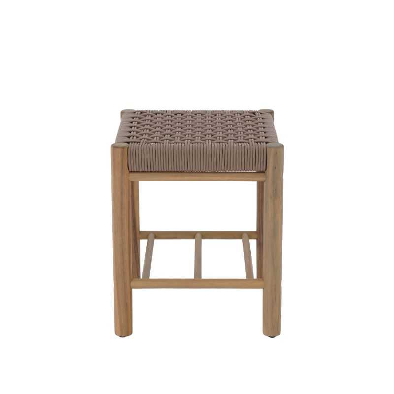 AVI Indoor and Outdoor Stool - Brown