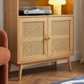 INES Oak finish Bookcase - Light wood