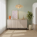 ARNI Highboard with Storage - Beige