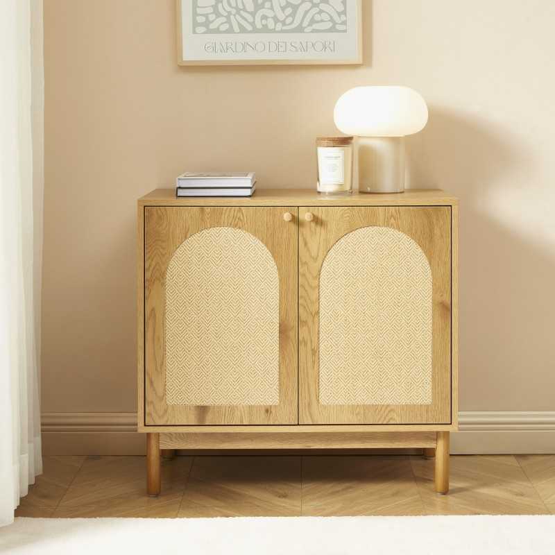 BAAMA 2 Doors Sideboard - Light wood