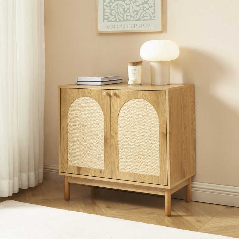 BAAMA 2 Doors Sideboard - Light wood
