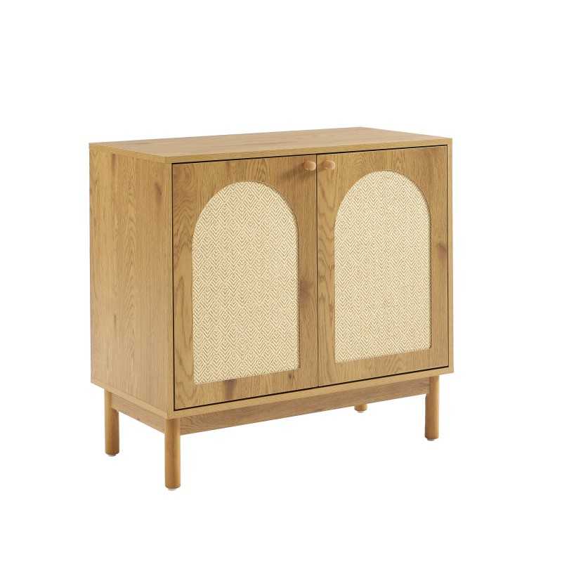 BAAMA 2 Doors Sideboard - Light wood